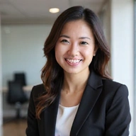 Professional portrait of Sarah Chen
