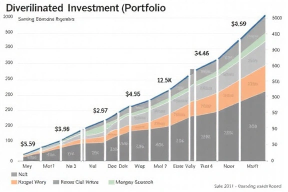 Investment portfolio chart